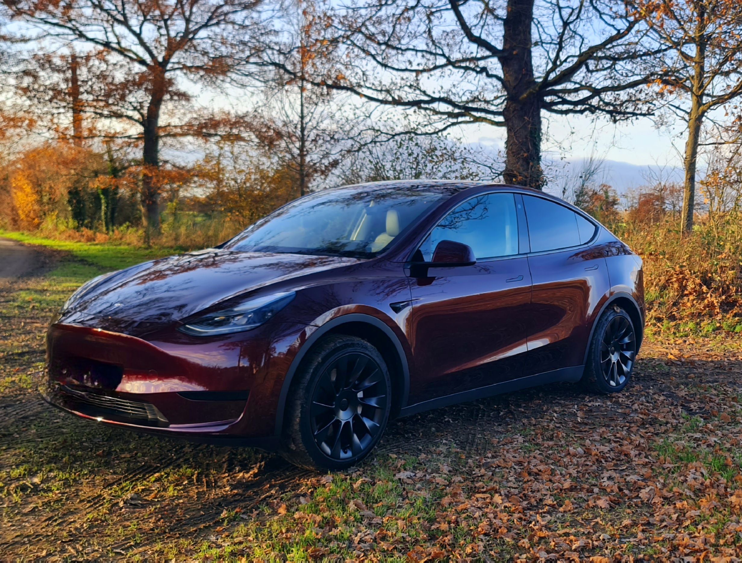Gwenvella, fondatrice de Ladyncar, souriante à bord de son véhicule